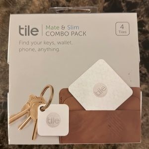 Tile Mate & Slim Combo 4 Pack - like Apple Air Tags never used